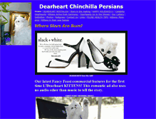 Tablet Screenshot of dearheartpersians.com